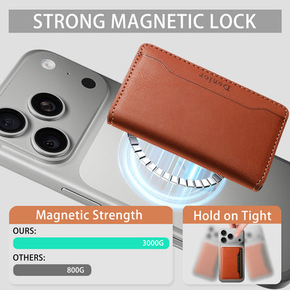 Bifold PU Leather Mag Wallet - Outer Slot