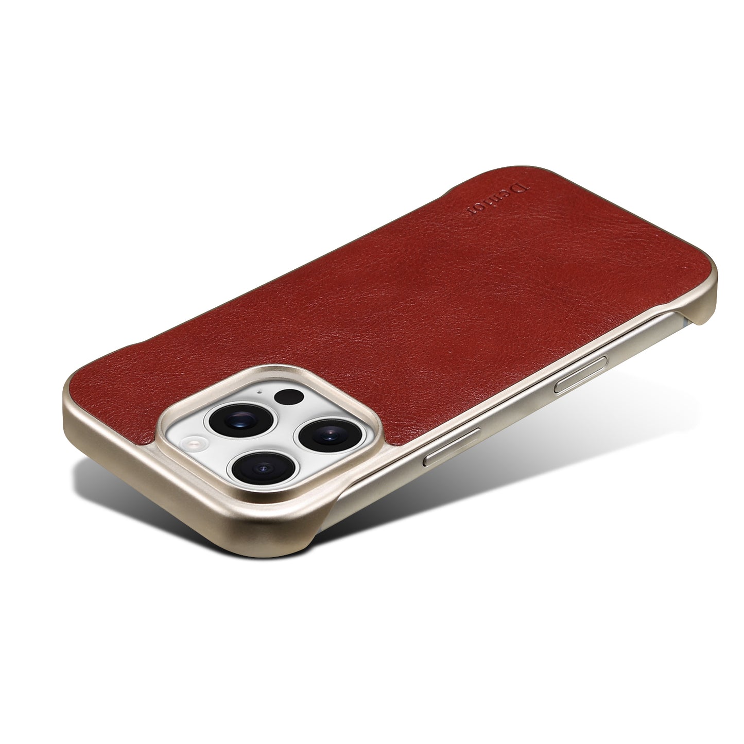 Genuine Leather Borderless Magnetic Phone Case