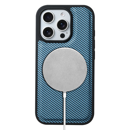 PU Carbon Fiber Texture Magnetic Phone Case