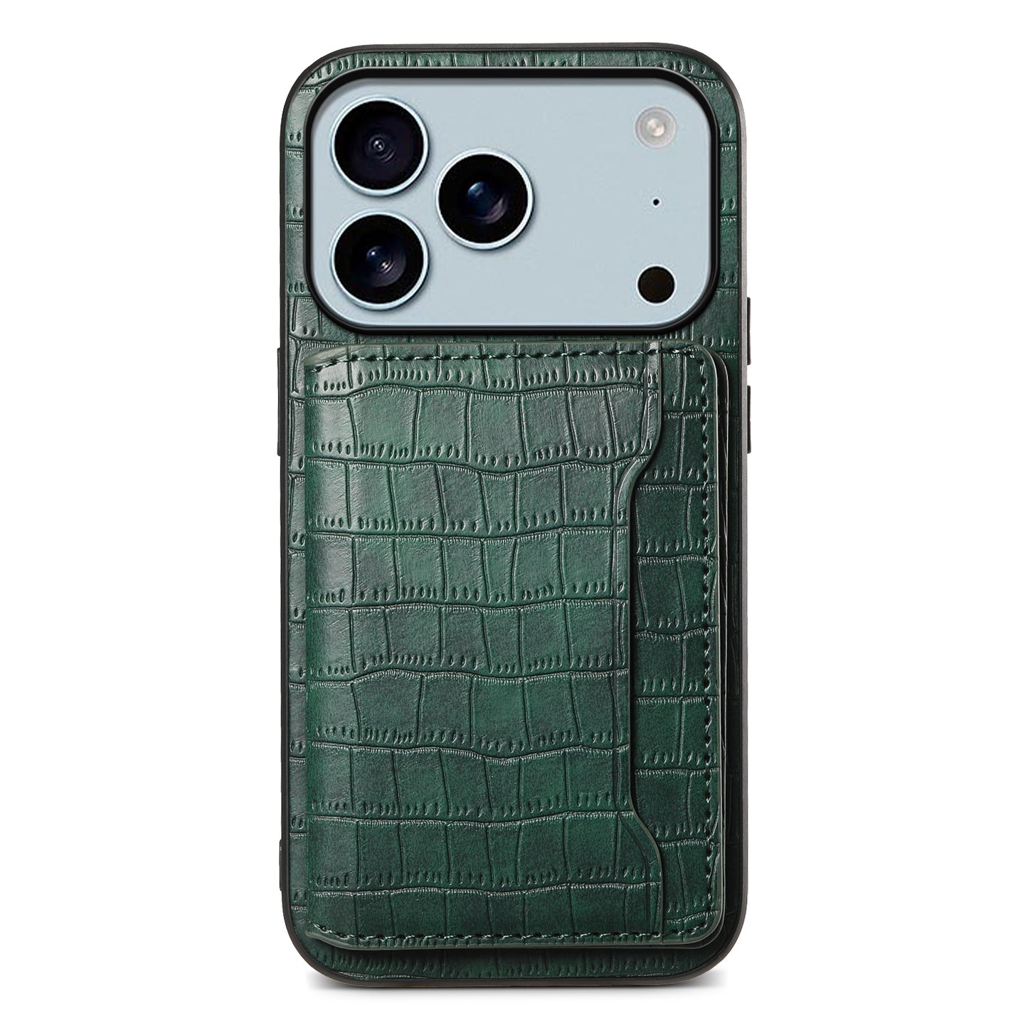 2-IN-1 PU Bag Case - Crocodile pattern