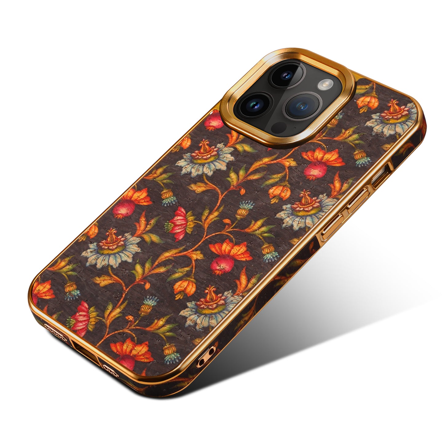 Floral Electroplated Phone Case