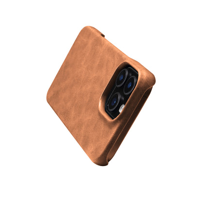 PU Retro Faux Leather Texture Magnetic Phone Case