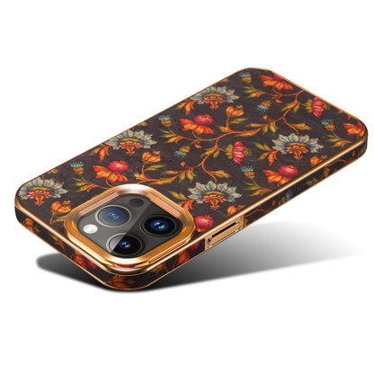 Floral Electroplated Phone Case