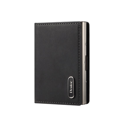 PU Skin-Feel Accordion Magnetic Card Case