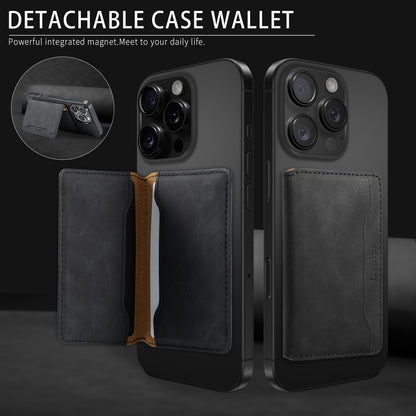 Magnetic Slim Credit Card Wallet (Black)
