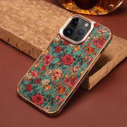 Floral Electroplated Phone Case