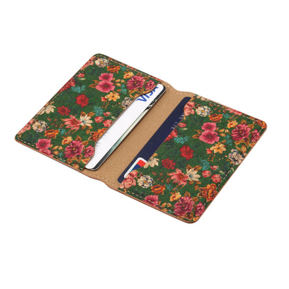 Cork Printed Magnetic Card Holder