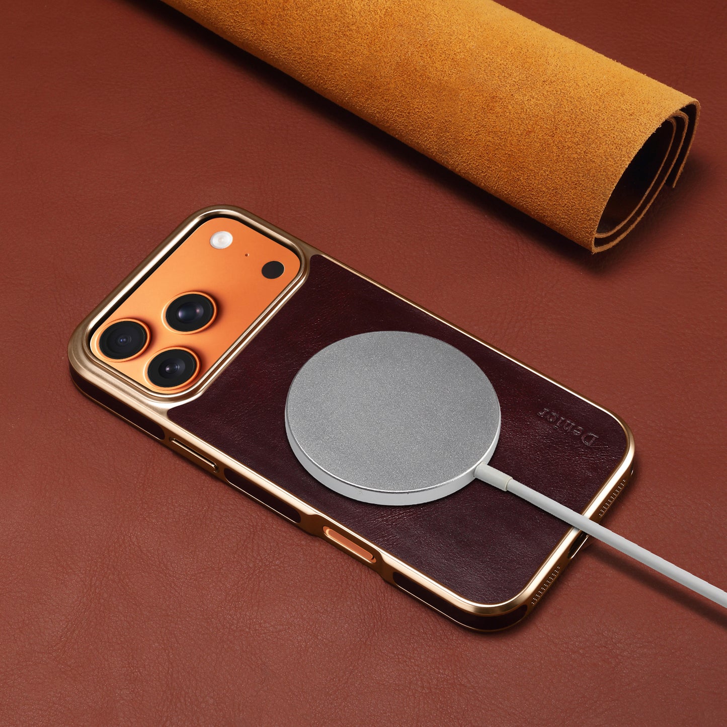 Oil Genuine Leather Case