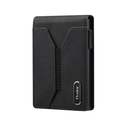 PU Leather 4 Card Slots Magsafe fold Pop Wallet