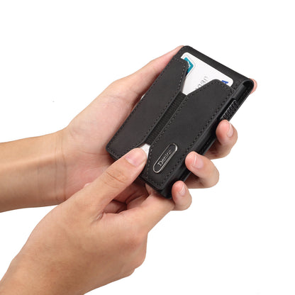 PU Skin-Feel Elastic Card Case