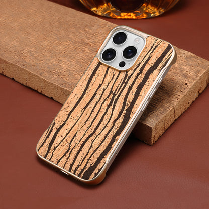 Floral Pattern Cork Borderless Magnetic Phone Case