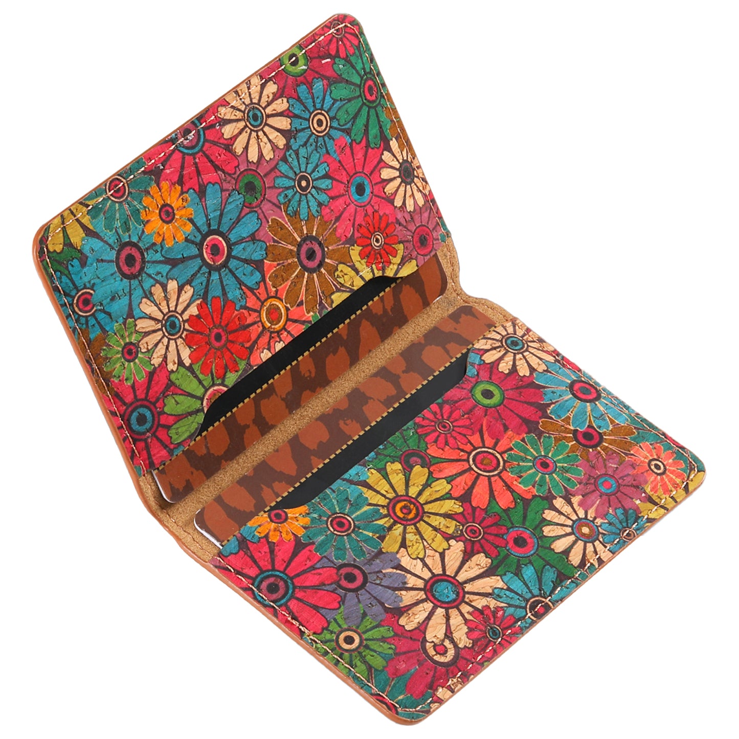 Bifold Cork Mag Wallet - Outer Slot