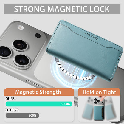 Bifold PU Leather Mag Wallet - Outer Slot