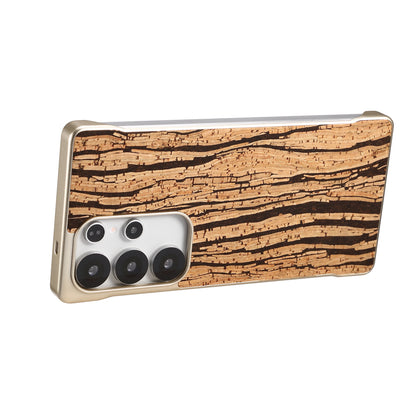 Cork Floral Borderless Magnetic Phone Case (For Samsung)