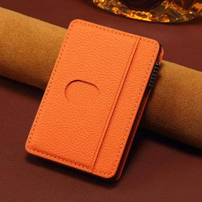 POP-UP PU Leather Wallet -Lychee Pattern
