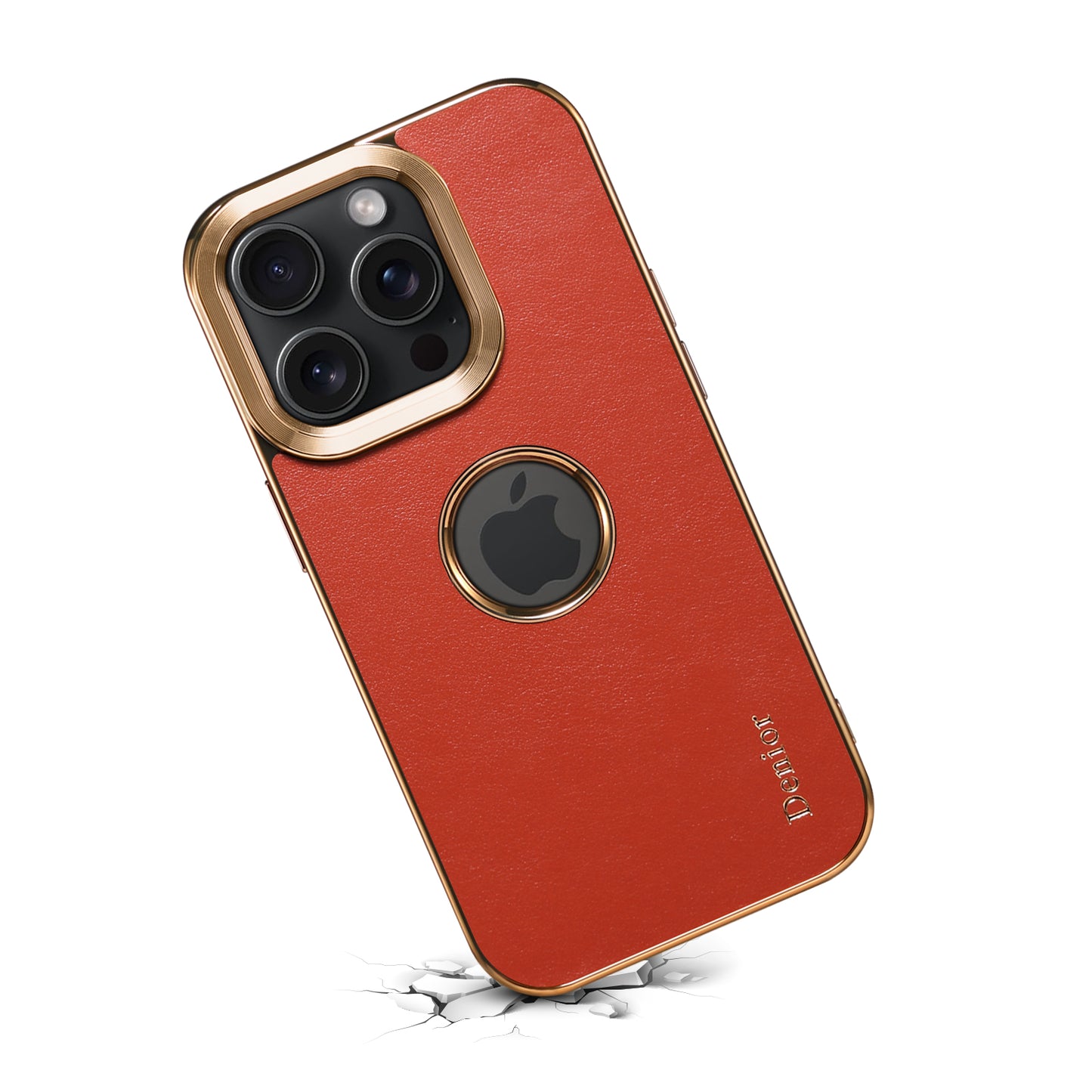 Fragrant Calfskin Electroplated Phone Case