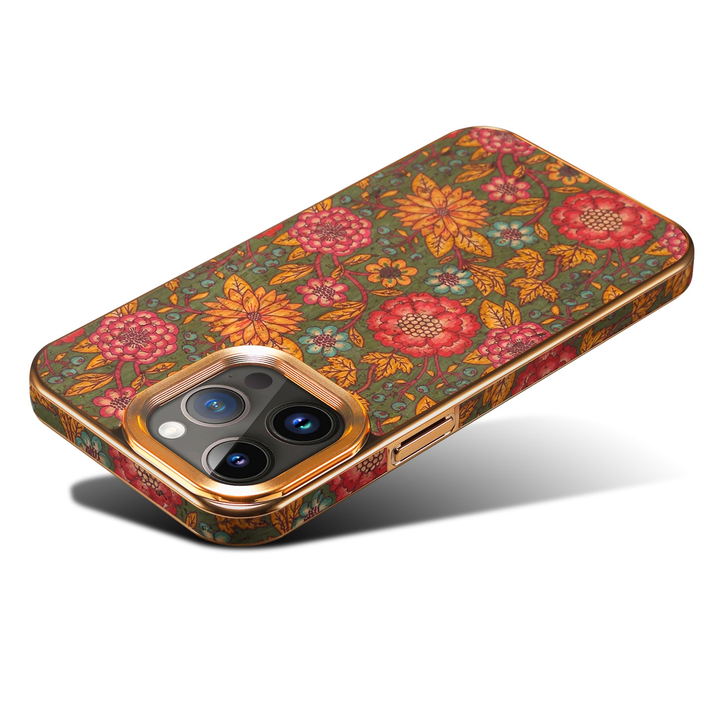 Floral Electroplated Phone Case