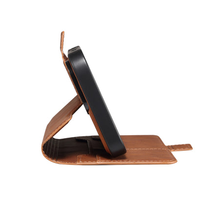 PU Retro Faux Leather Pattern Magnetic Wallet Phone Case