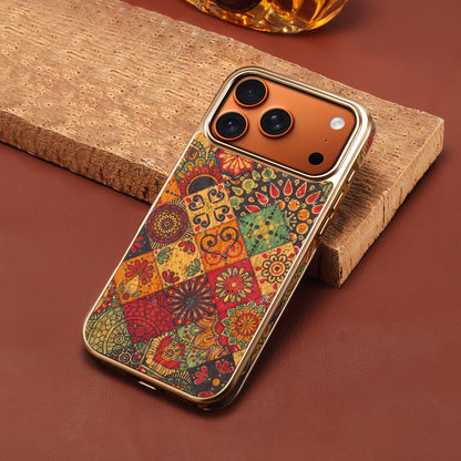 Floral Butterfly Electroplated Phone Case