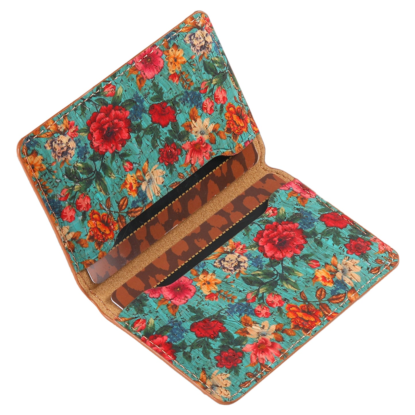 Bifold Cork Mag Wallet - Outer Slot