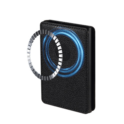 Elastic PU Leather Wallet - Lychee Pattern