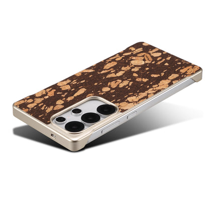 Cork Floral Borderless Magnetic Phone Case (For Samsung)