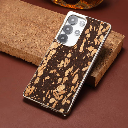 Cork Floral Borderless Magnetic Phone Case (For Samsung)
