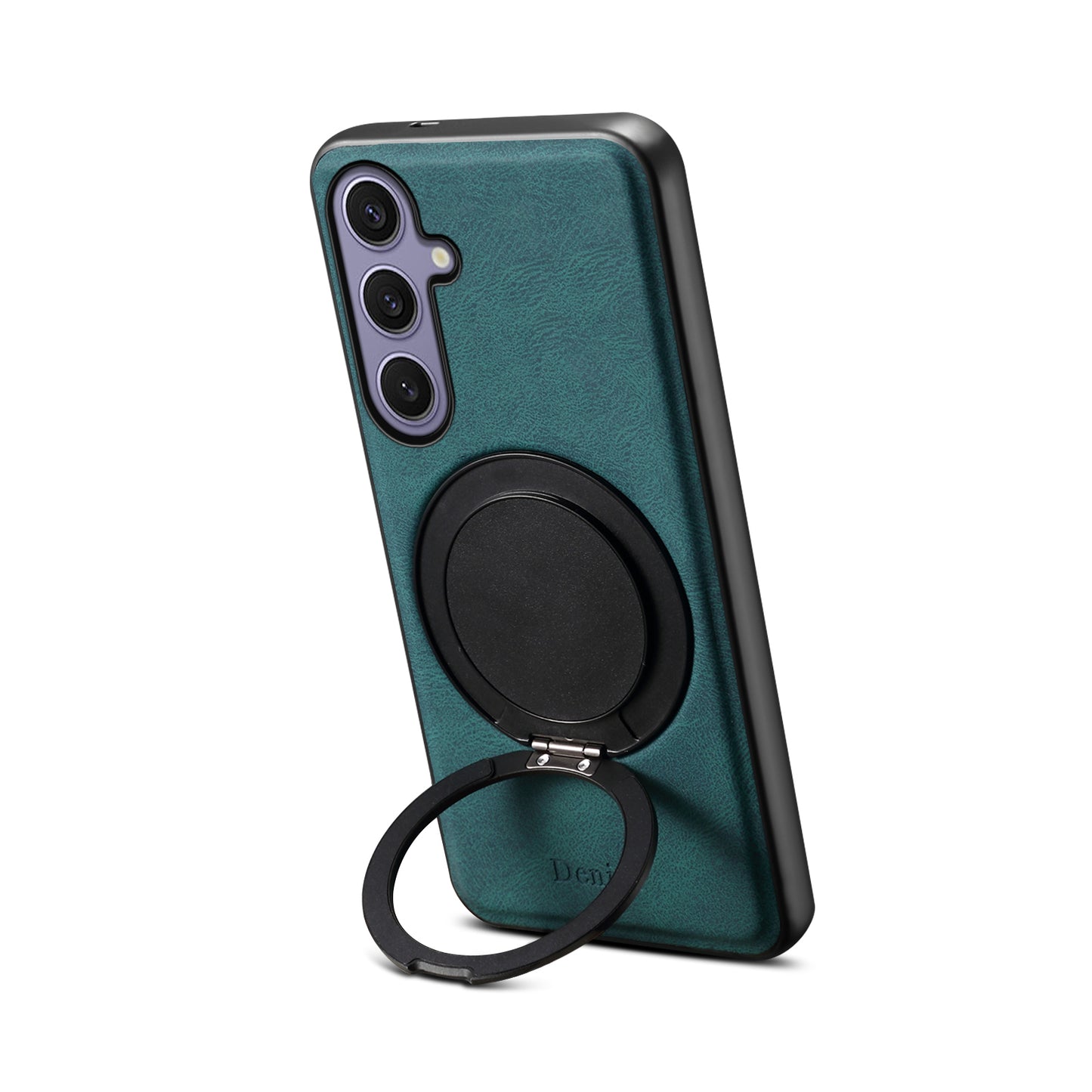 PU Skin‑Feel Texture Rotating Magnetic Phone Case (For Samsung)