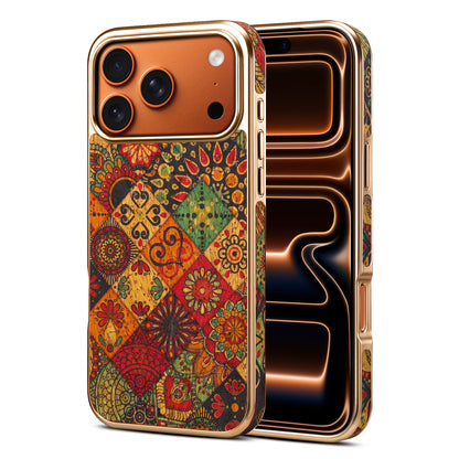 Floral Butterfly Electroplated Phone Case