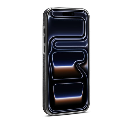 Genuine Leather Gear Electroplated Phone Case
