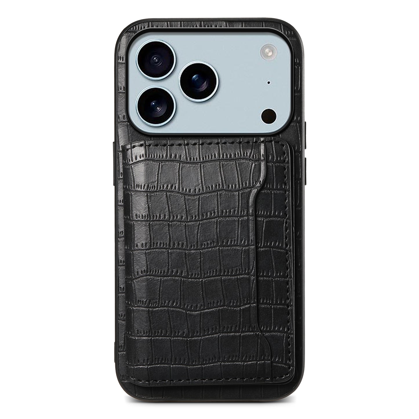 2-IN-1 PU Bag Case - Crocodile pattern