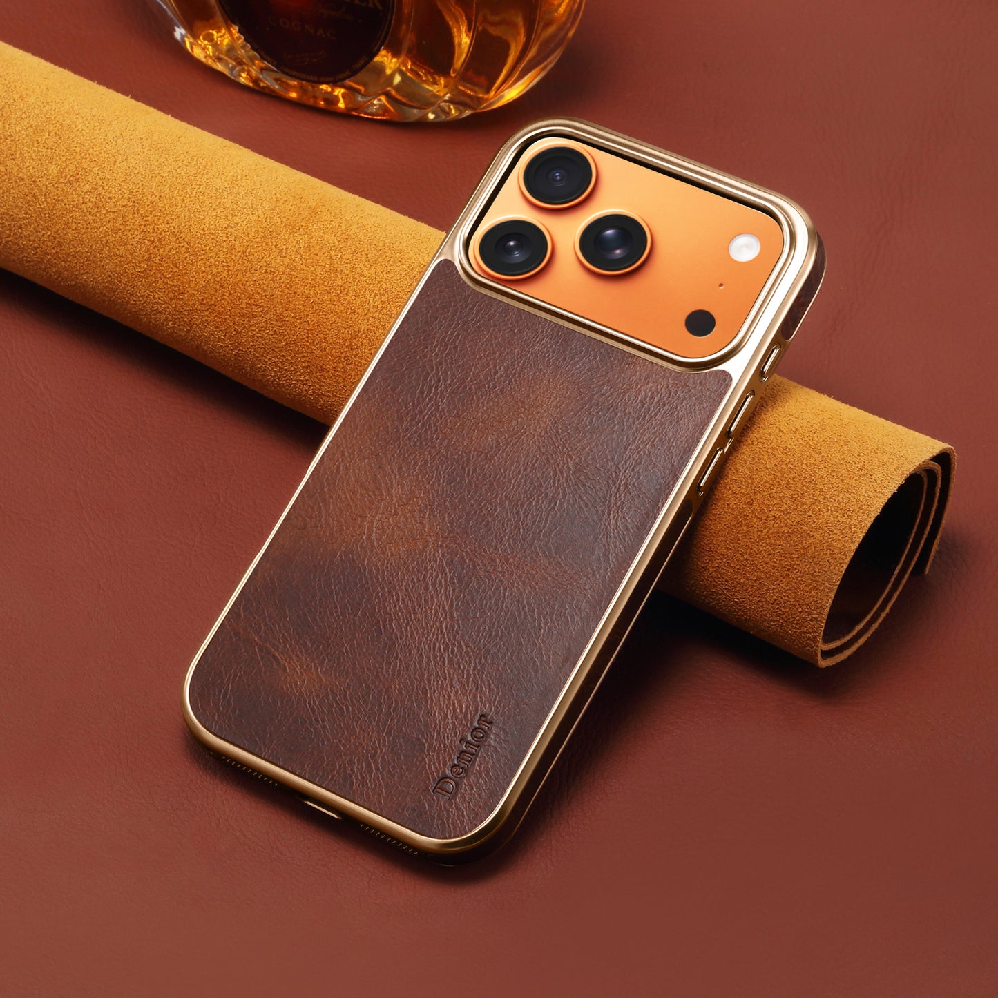 Oil Genuine Leather Case