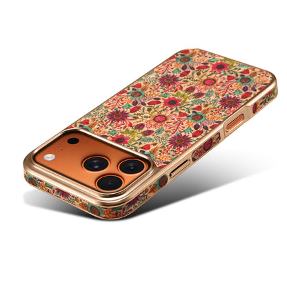 Floral Butterfly Electroplated Phone Case