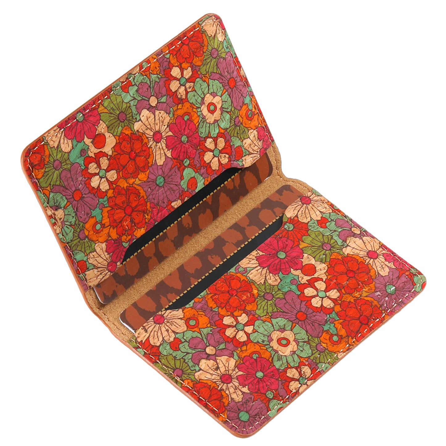 Bifold Cork Mag Wallet - Outer Slot