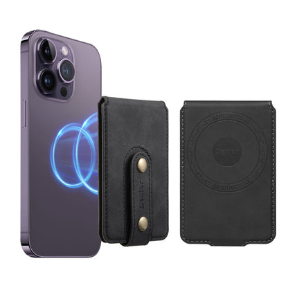 Bifold Vertical PU Leather Mag Wallet - Clasp