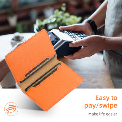 Glue biflod Card Bag -  Lychee Pattern