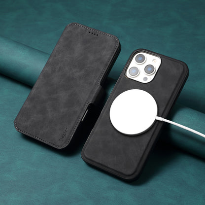 PU Retro Faux Leather Pattern Magnetic Wallet Phone Case