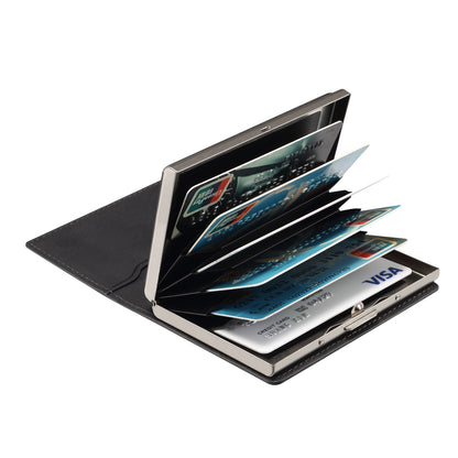 PU Skin-Feel Accordion Magnetic Card Case