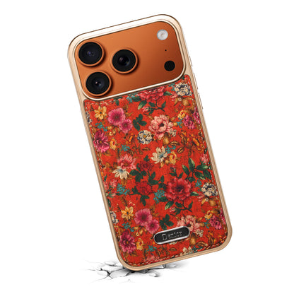 Butterfly Printed Magnetic Electroplated Phone Case