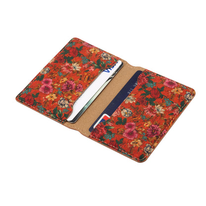 Cork Printed Magnetic Card Holder