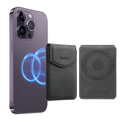 PU Skin-Feel Magnetic Card Holder