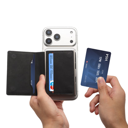 PU Skin-Feel Accordion Magnetic Card Case