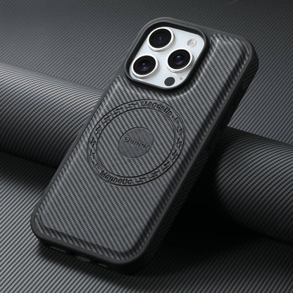 PU Carbon Fiber Texture Magnetic Phone Case