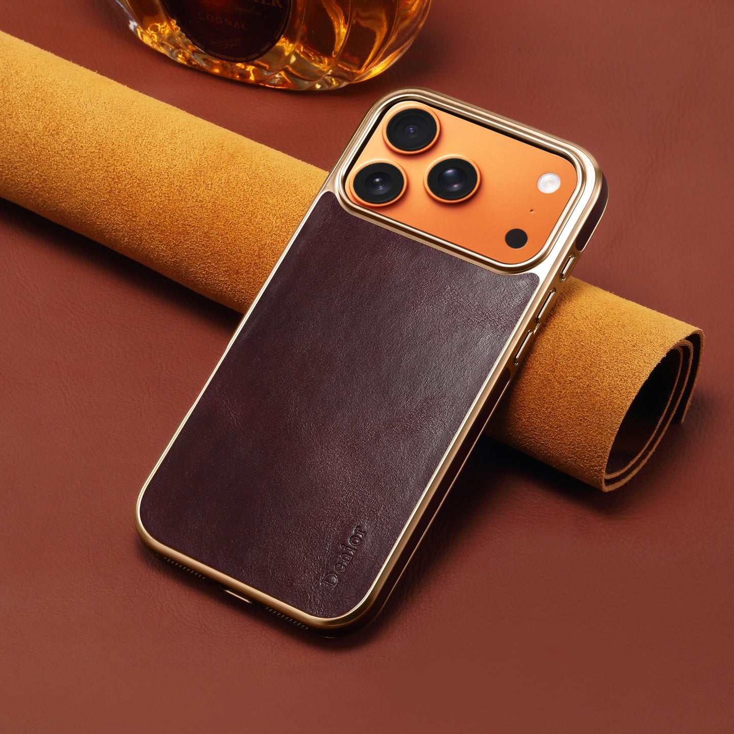 Oil Genuine Leather Case