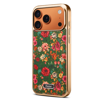 Butterfly Printed Magnetic Electroplated Phone Case