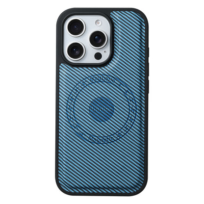 PU Carbon Fiber Texture Magnetic Phone Case