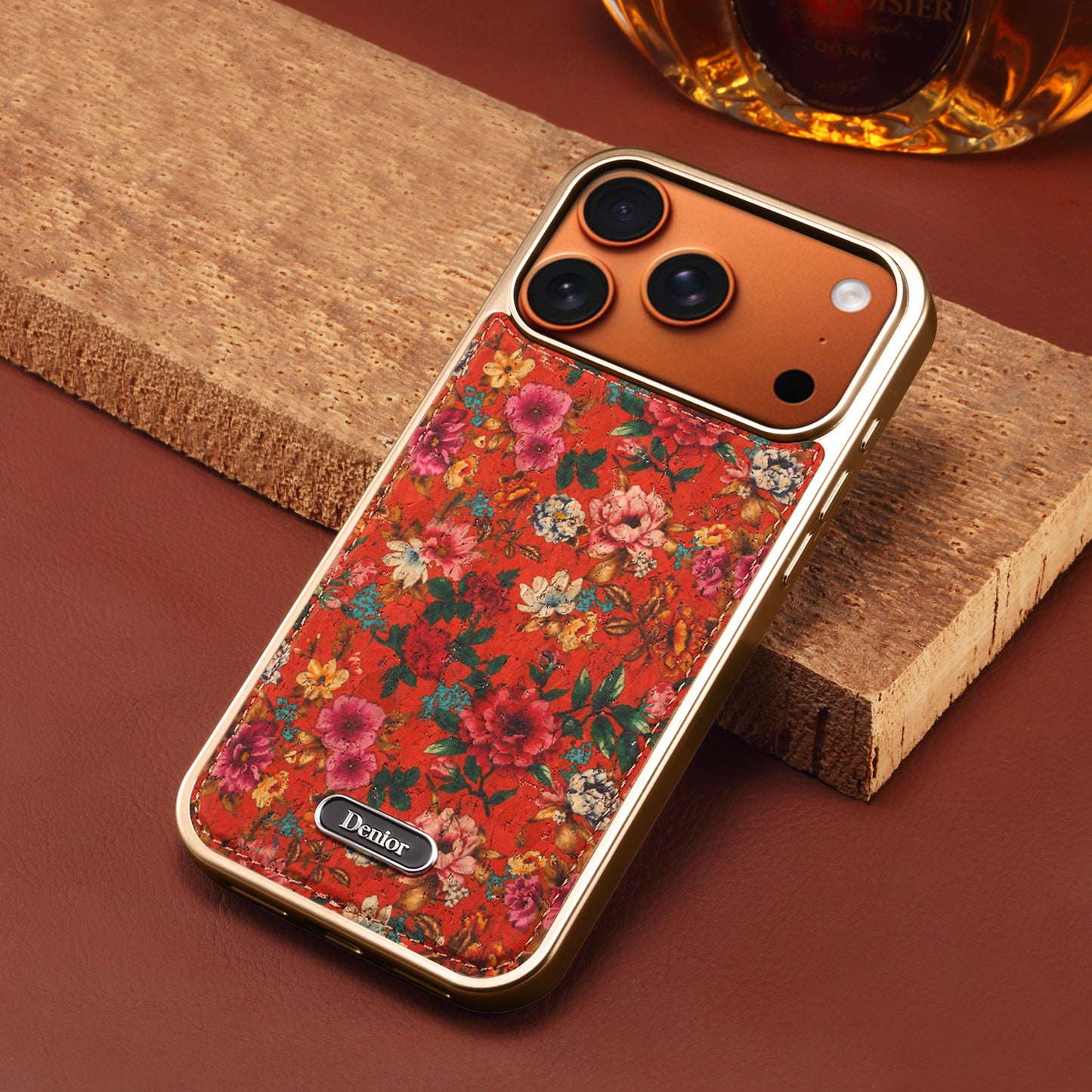 Butterfly Printed Magnetic Electroplated Phone Case