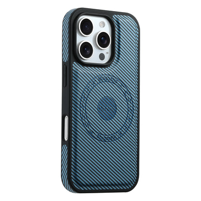 PU Carbon Fiber Texture Magnetic Phone Case