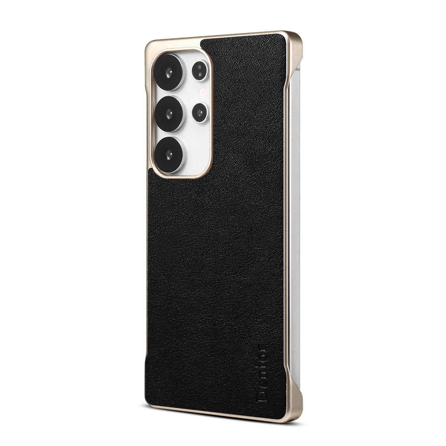 Genuine Leather Borderless Magnetic Phone Case (For Samsung)