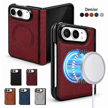 PU Leather MagSafe Wireless Charging Phone Case
